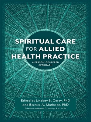 cover image of Spiritual Care for Allied Health Practice